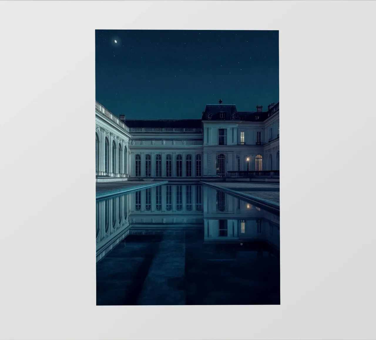 Night Reflections of Versailles photo wallpaper by By Night