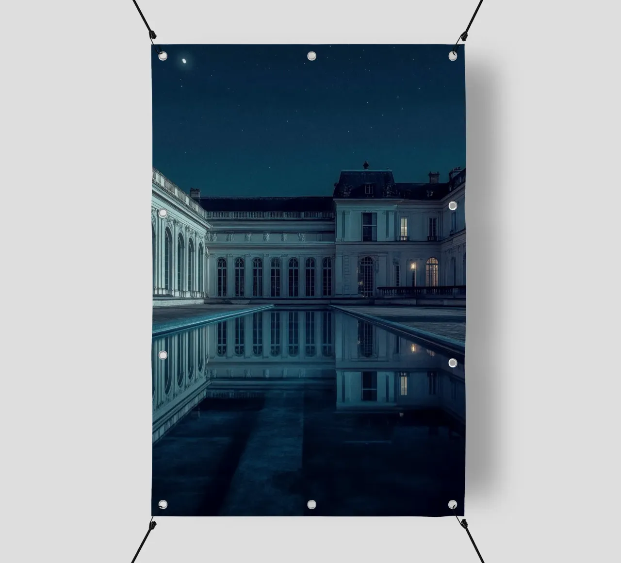 Riflessi notturni di Versailles telo in pvc da By Night