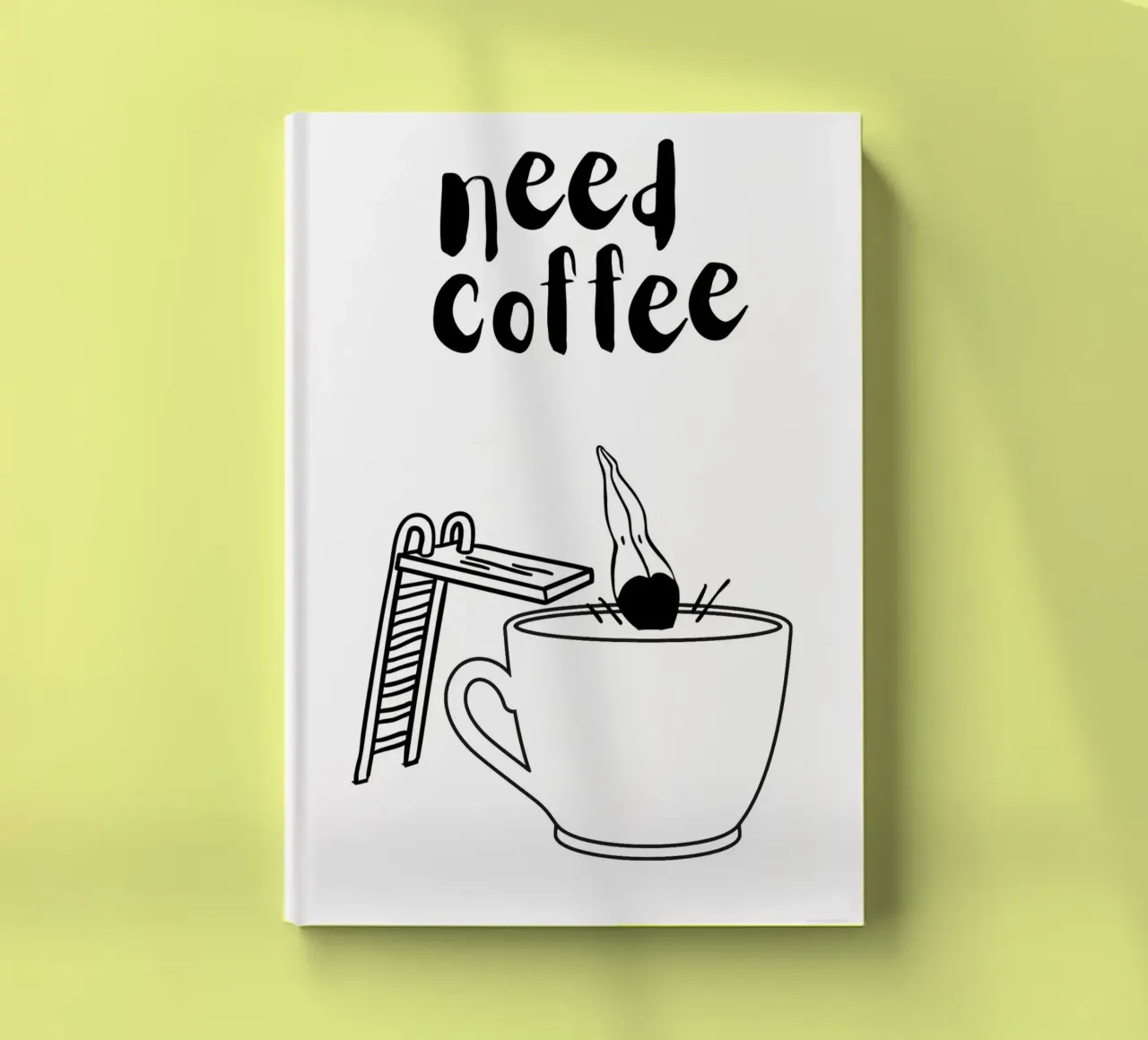 Need Coffee carnet de notes de Idées & Création