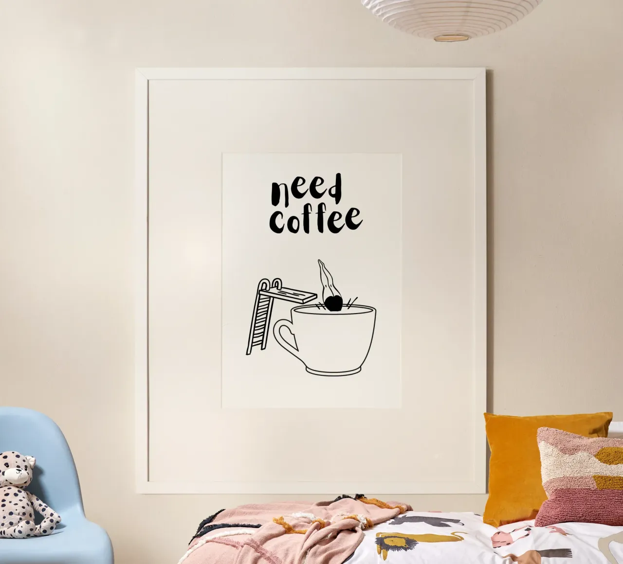 Need Coffee poster da Idées & Création