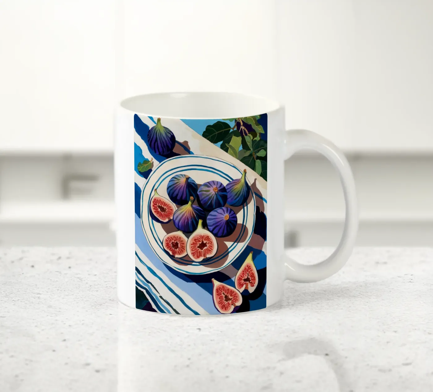 Figs ceramic mug by logic