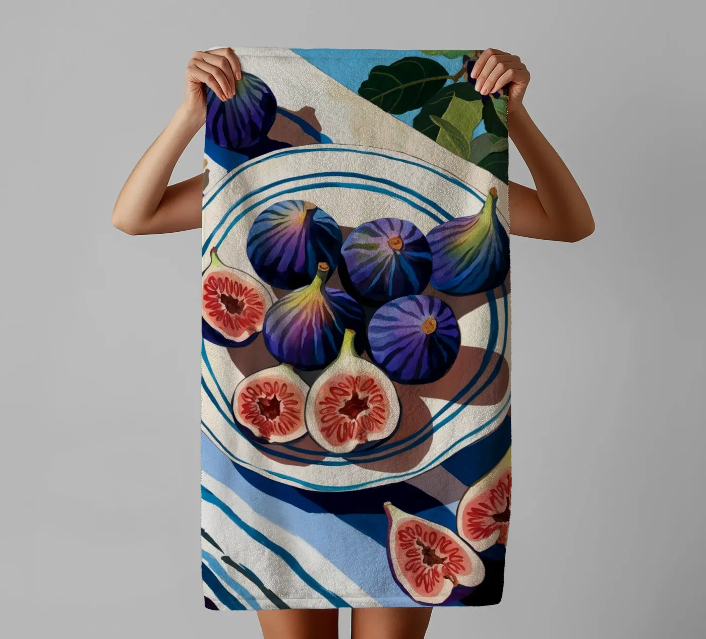 Figs towel by logic