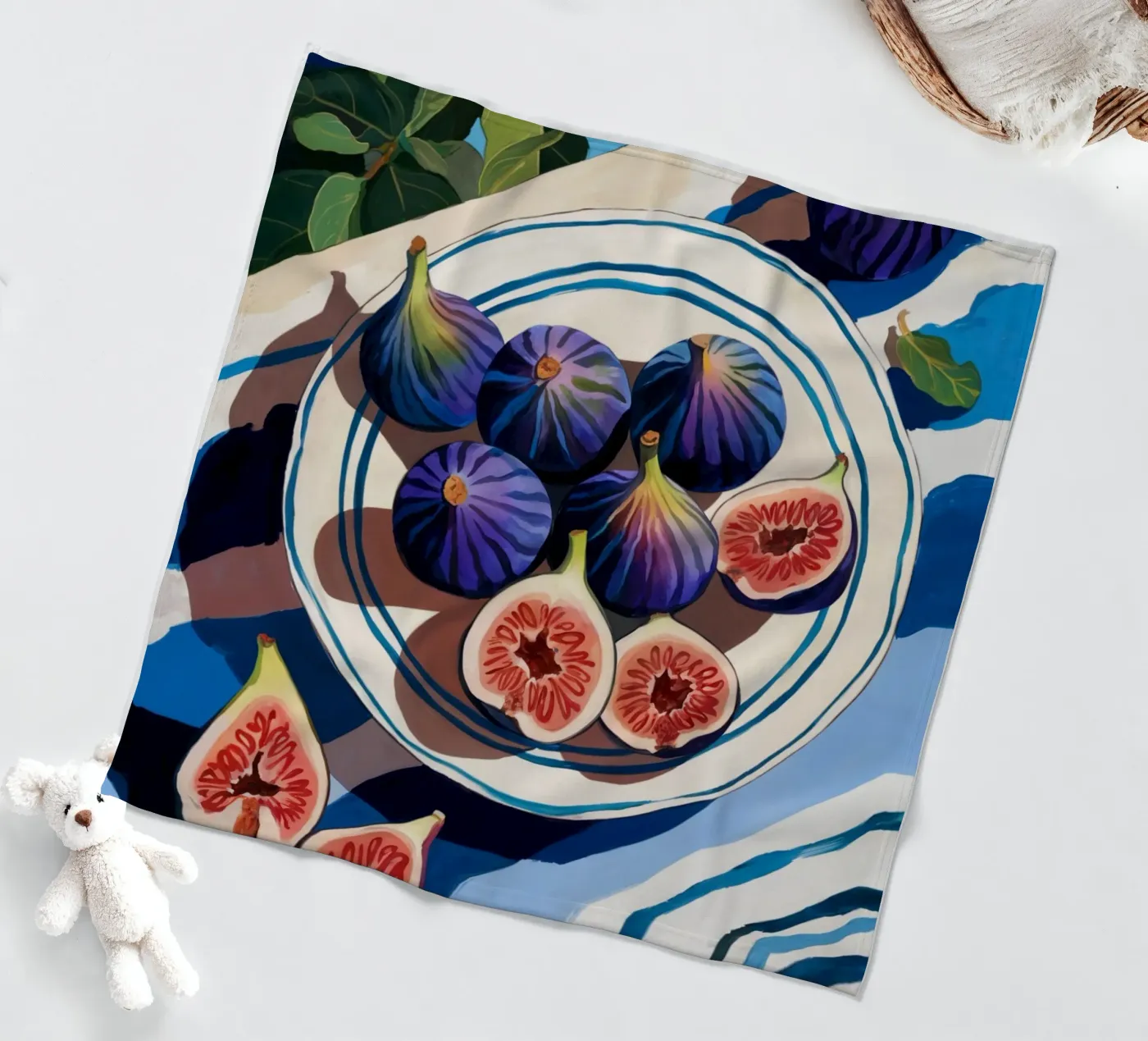 Feigen Fleecedecke von logic