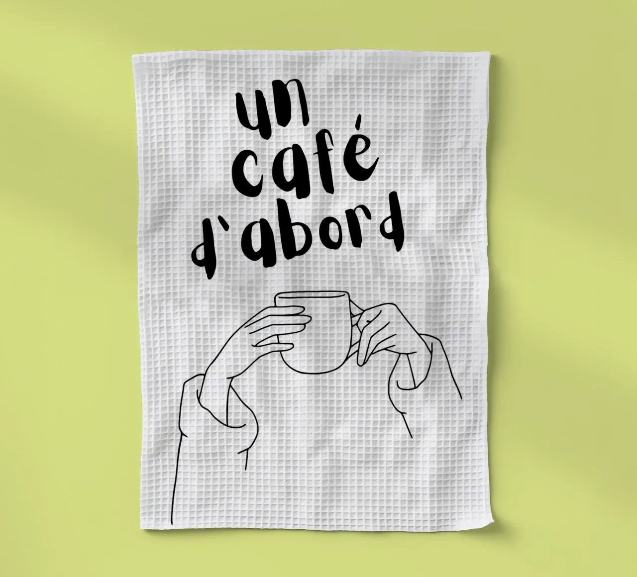 Un café d'abord canovaccio da cucina da Idées & Création