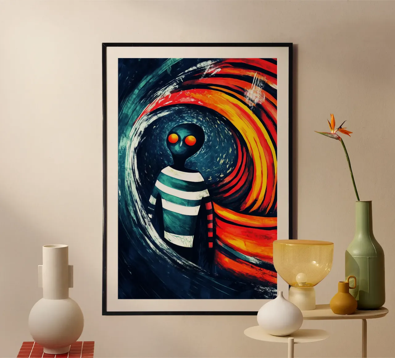 Intrappolati nel vortice del tempo carta hahnemühle da melipo-art