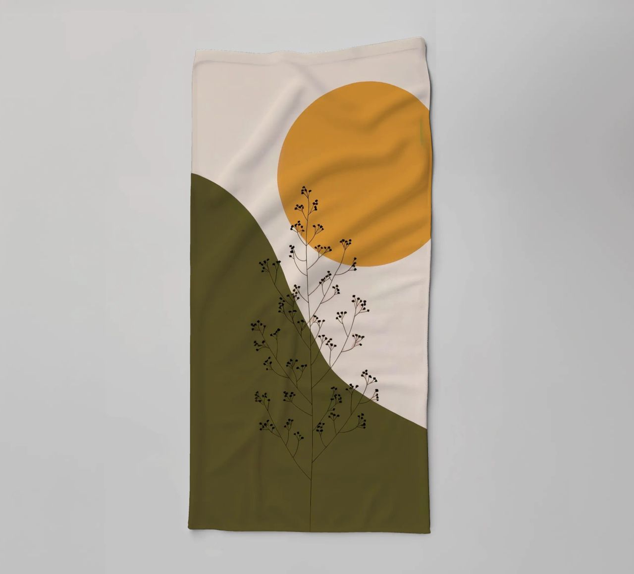Tree In The Sun towel by logic