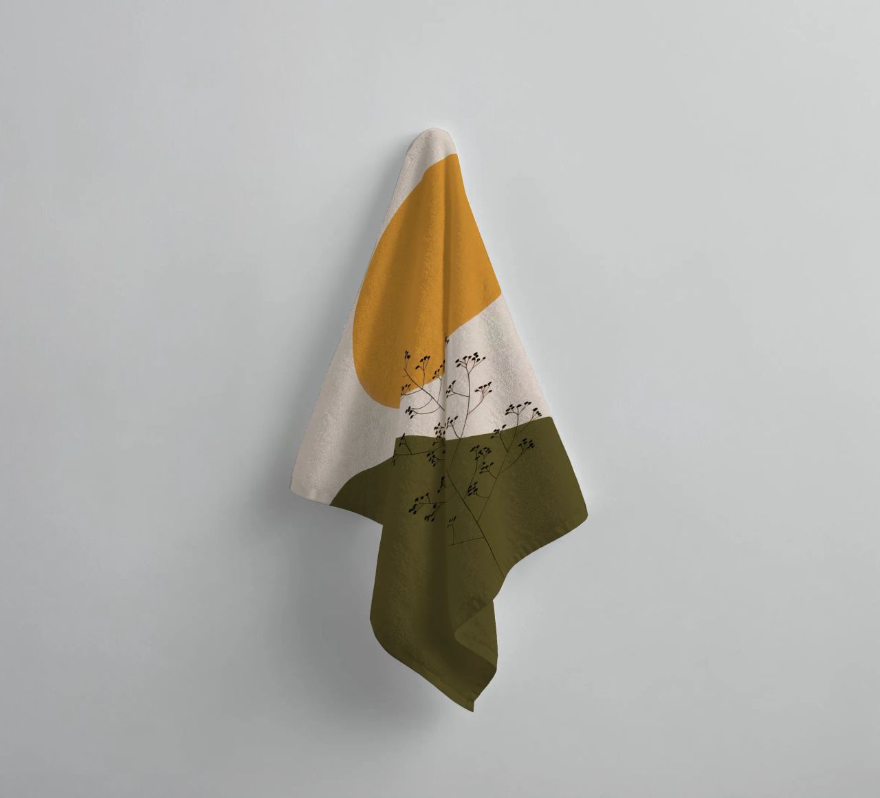 Tree In The Sun towel by logic