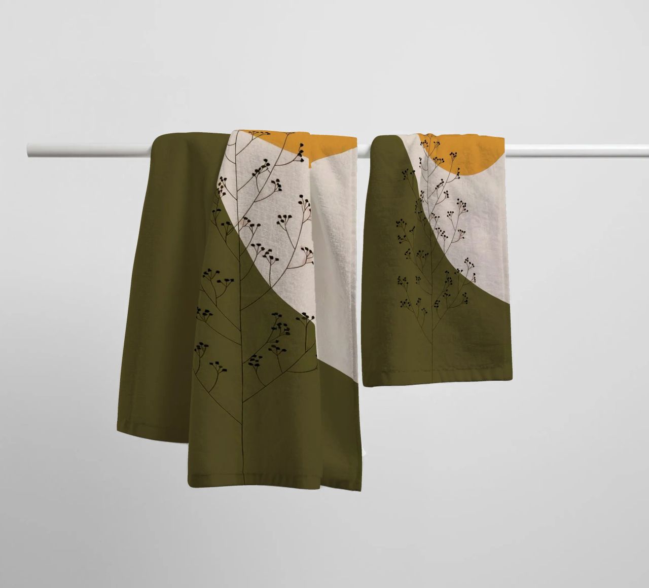 Tree In The Sun towel by logic