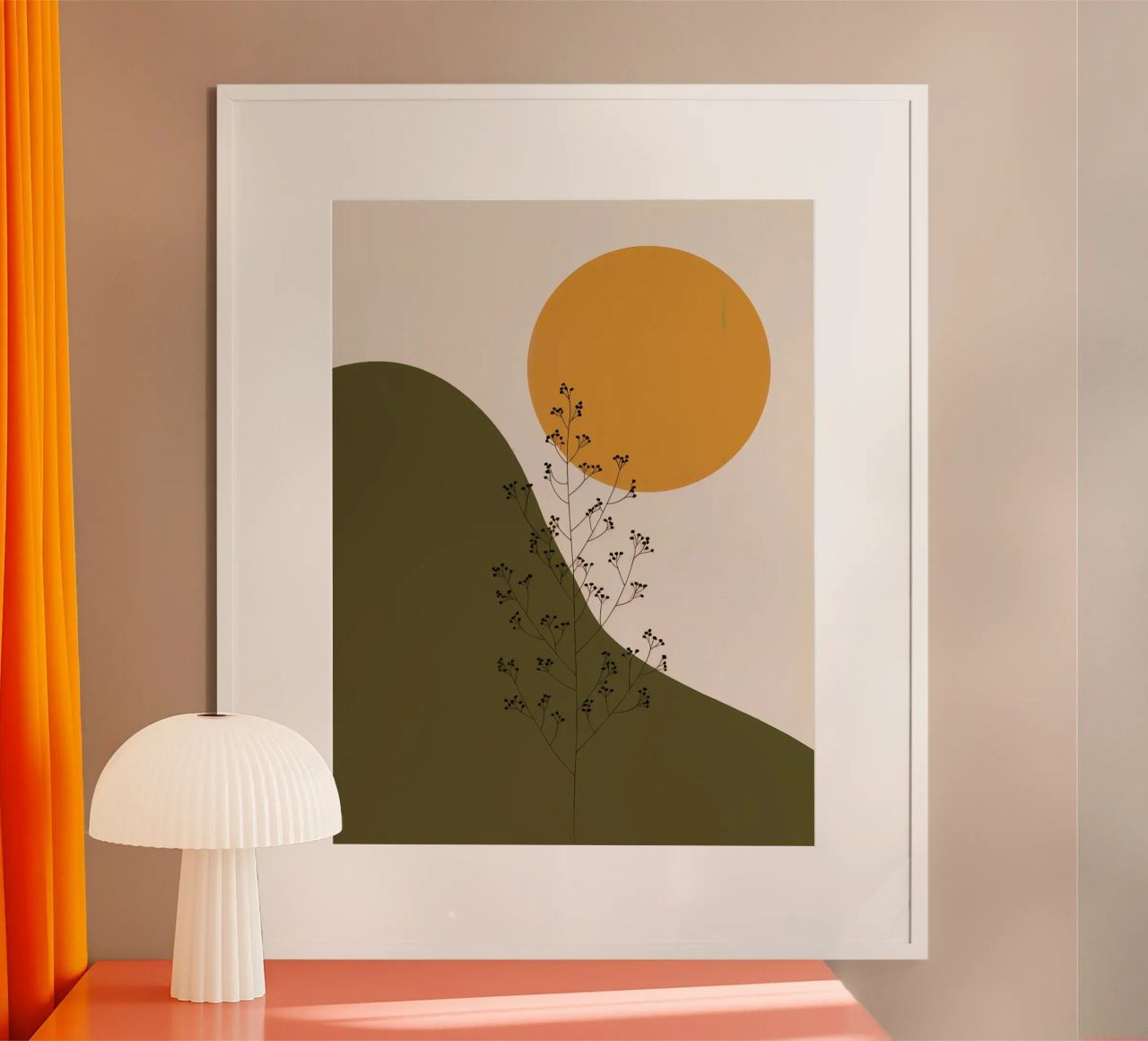 Tree In The Sun poster by logic