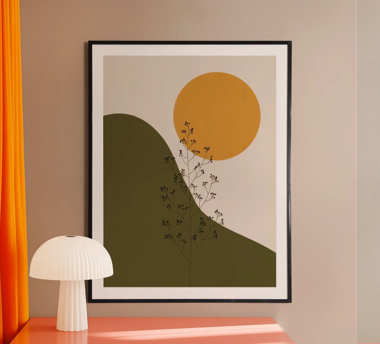 Tree In The Sun poster by logic