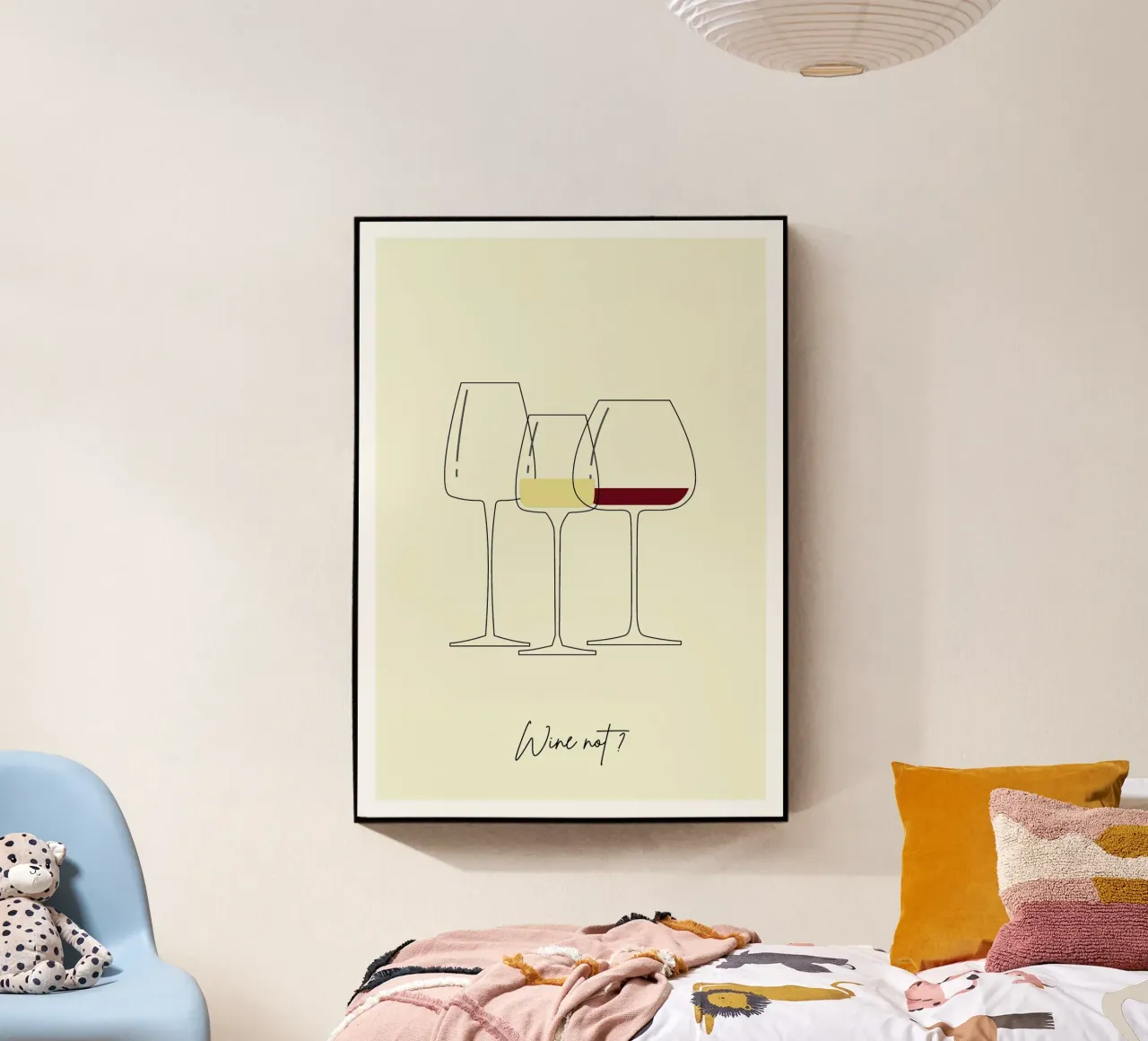 Wine not ? plexiglass da Idées & Création