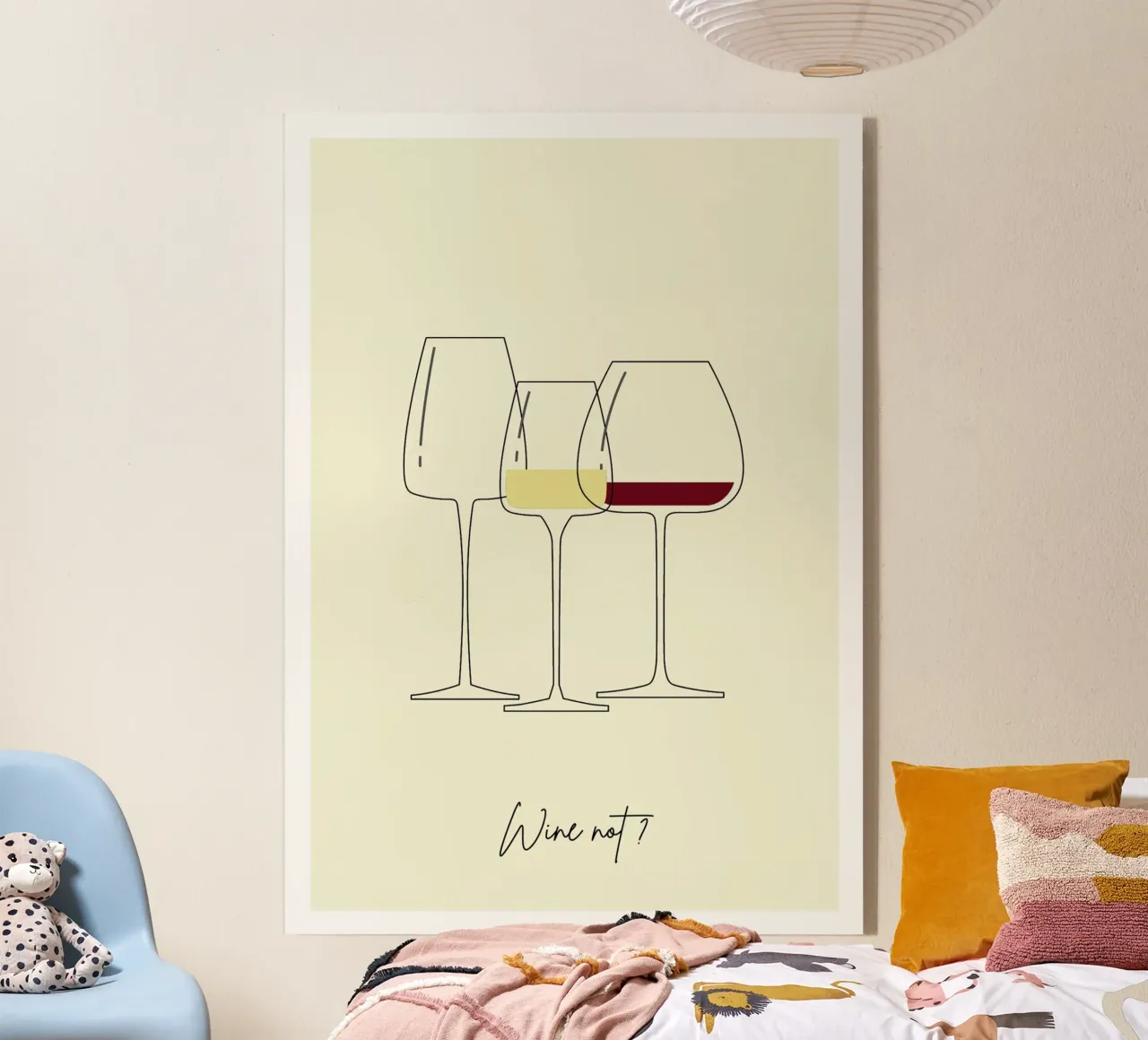 Wine not ? plexiglass da Idées & Création