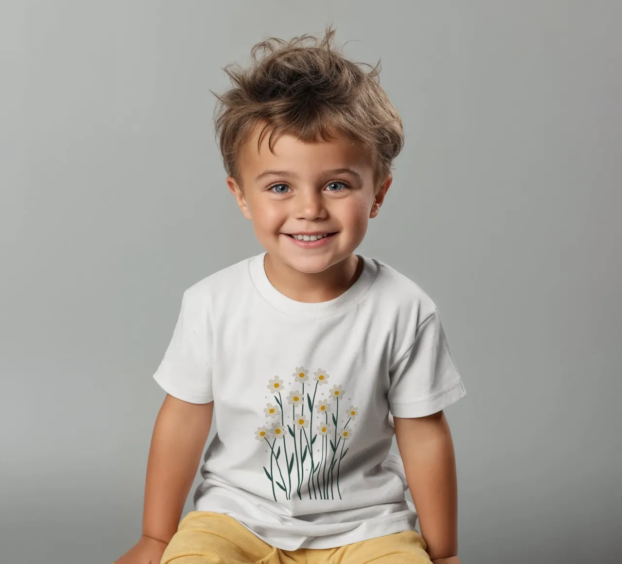 Margherite semplici - pervinca t-shirt bambini da Wackapacka