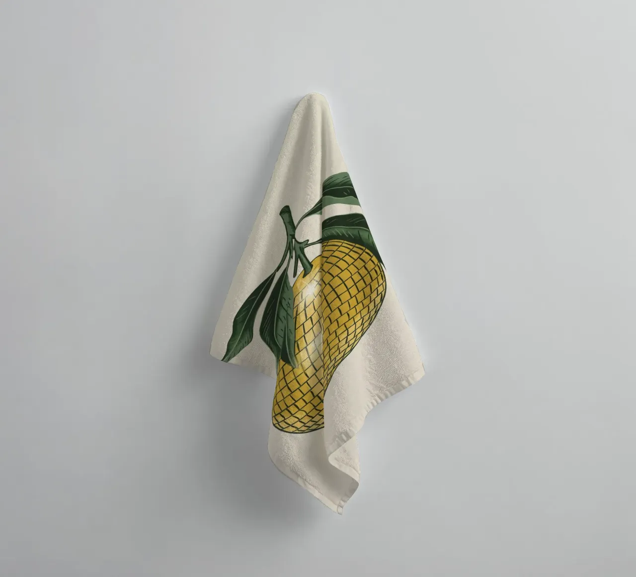 Golden Lemon asciugamano da bagno da logic
