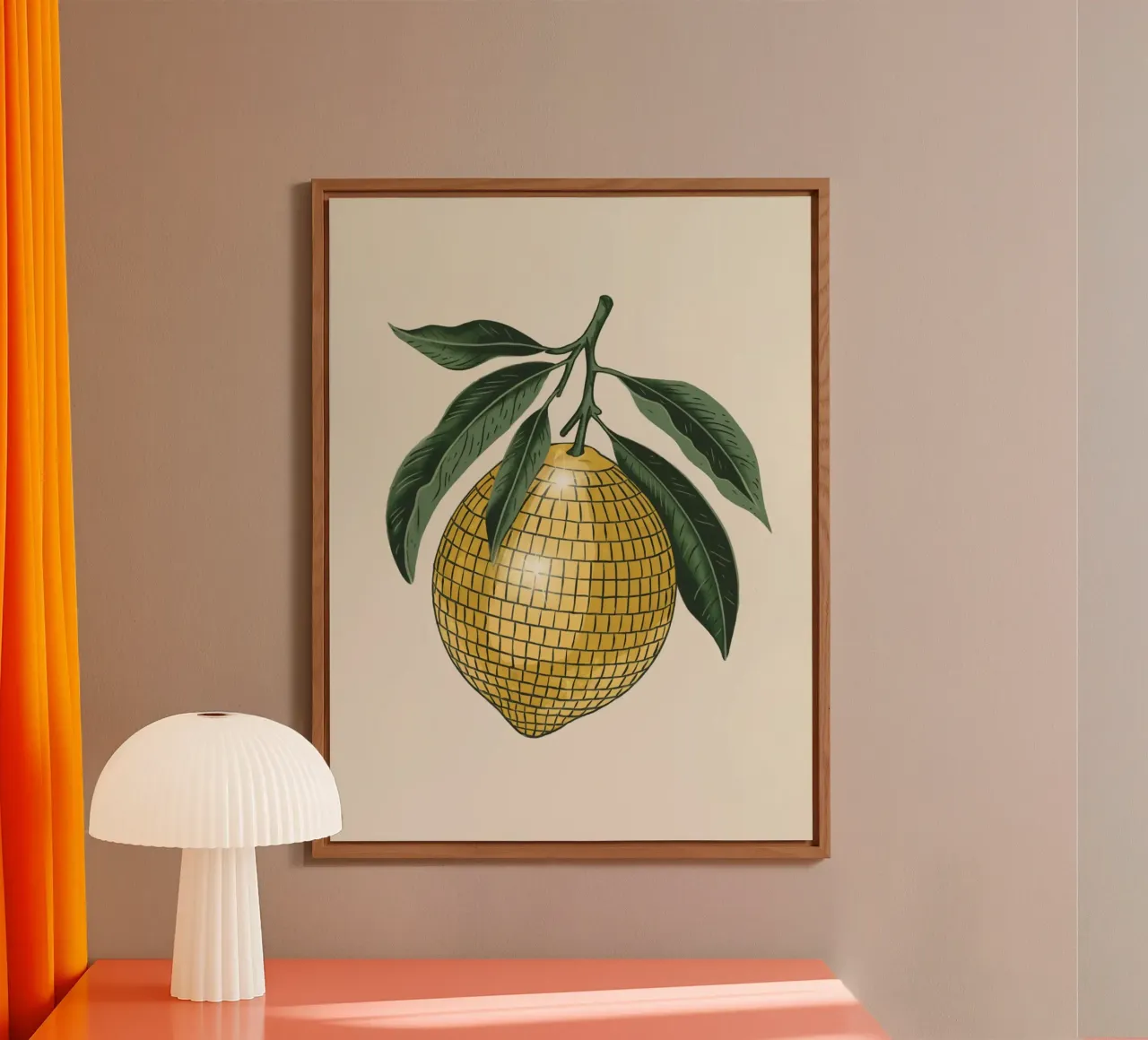 Golden Lemon alluminio dibond da logic