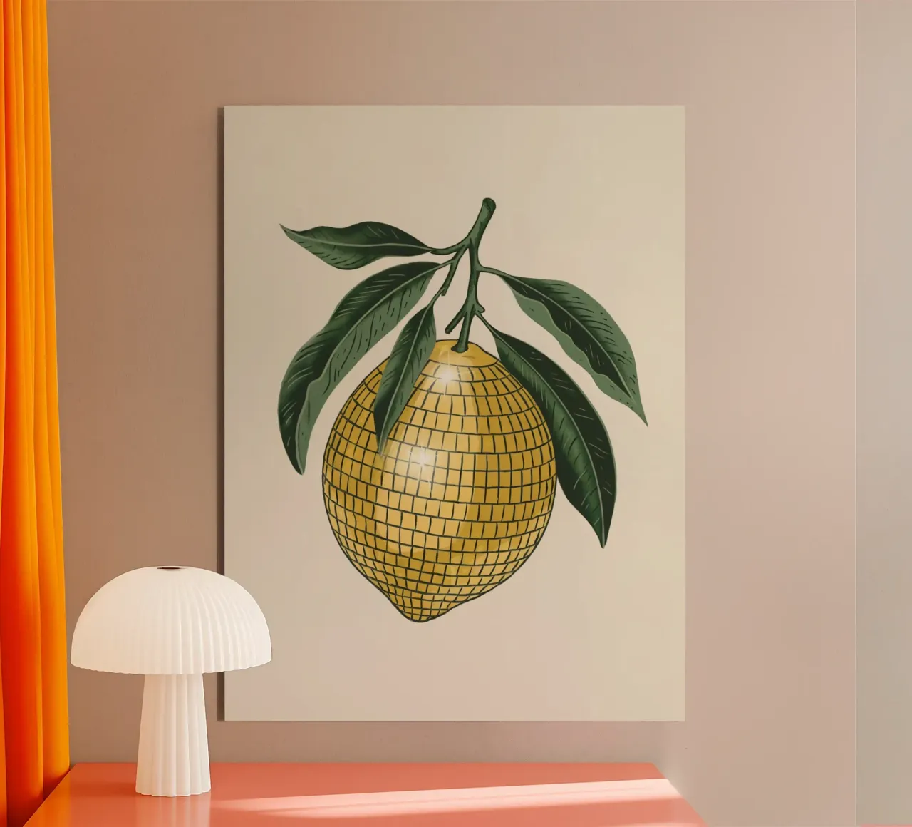 Golden Lemon alluminio dibond da logic
