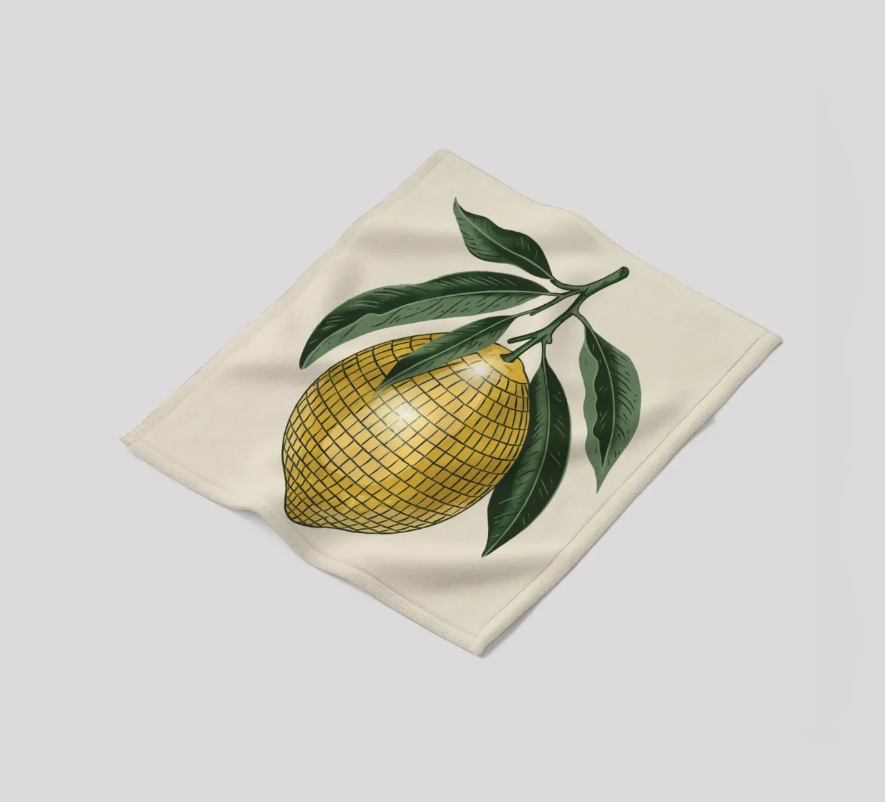 Golden Lemon coperta in pile da logic