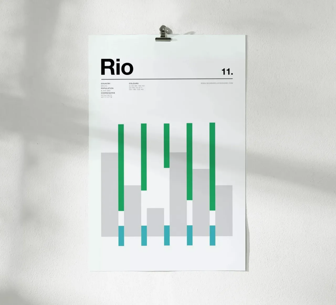 Rio poster da Nick Barclay