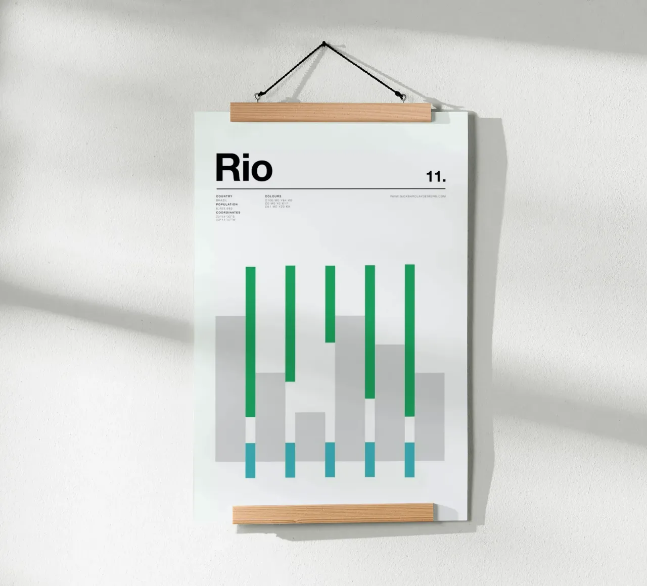 Rio poster da Nick Barclay