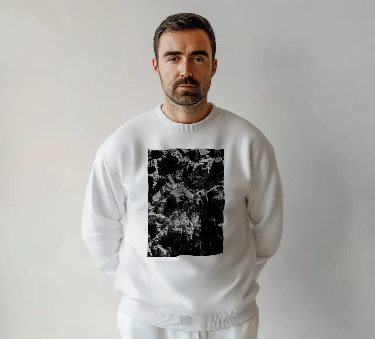 Rock Pattern 1 felpa da Chris Abatzis