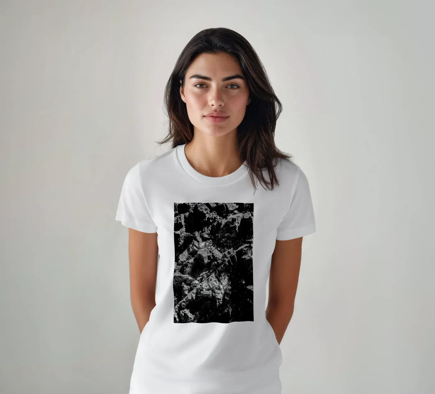 Rock Pattern 1 t-shirt da Chris Abatzis
