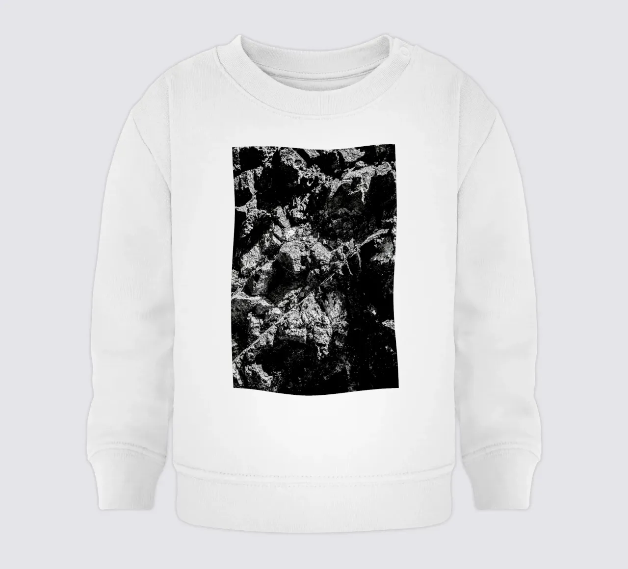 Rock Pattern 1 Baby Sweatshirt von Chris Abatzis
