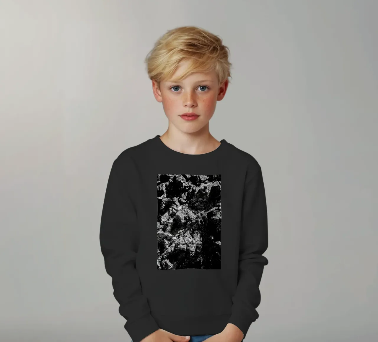 Rock Pattern 1 felpa bambino da Chris Abatzis