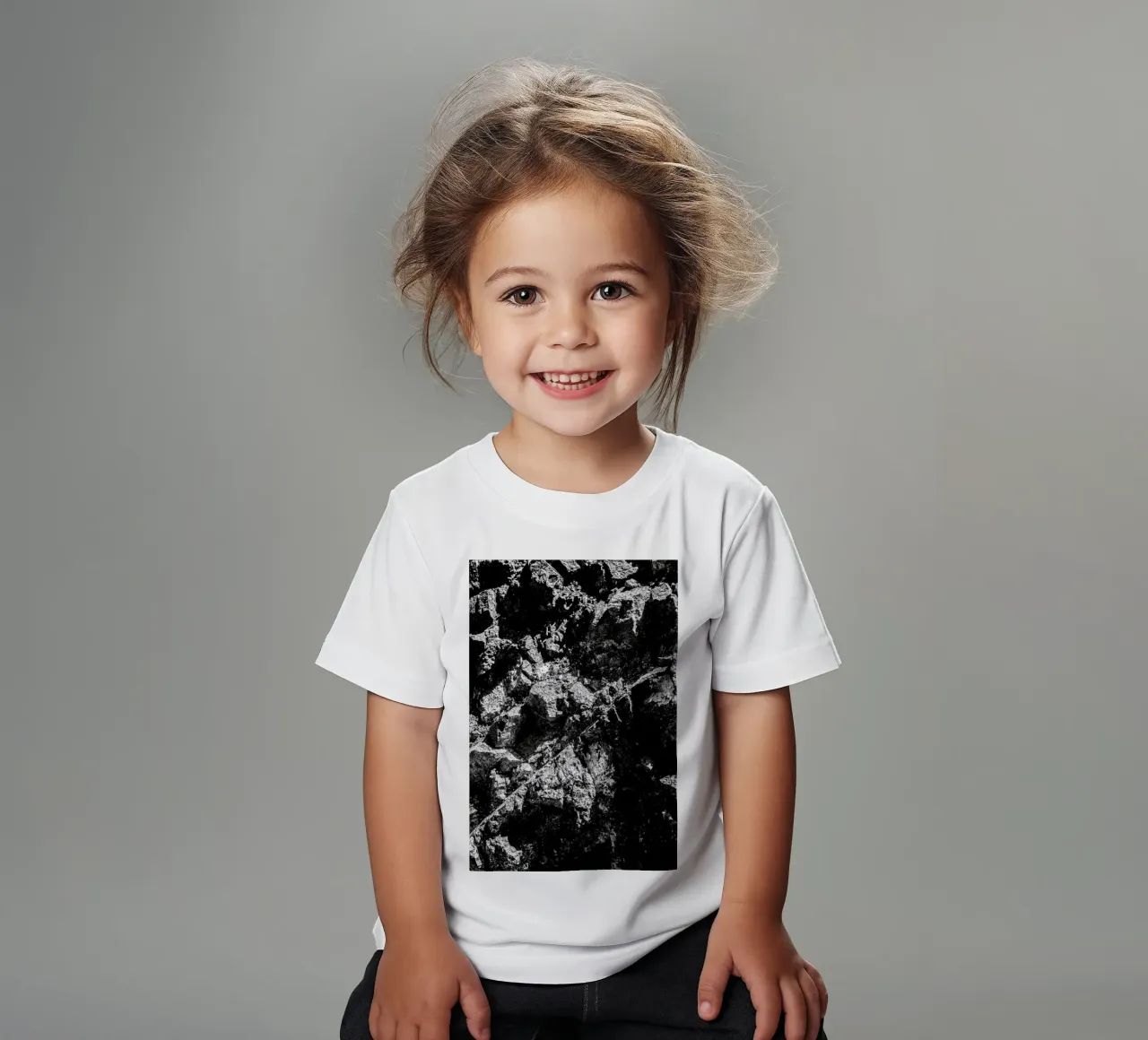 Rock Pattern 1 t-shirt bambini da Chris Abatzis