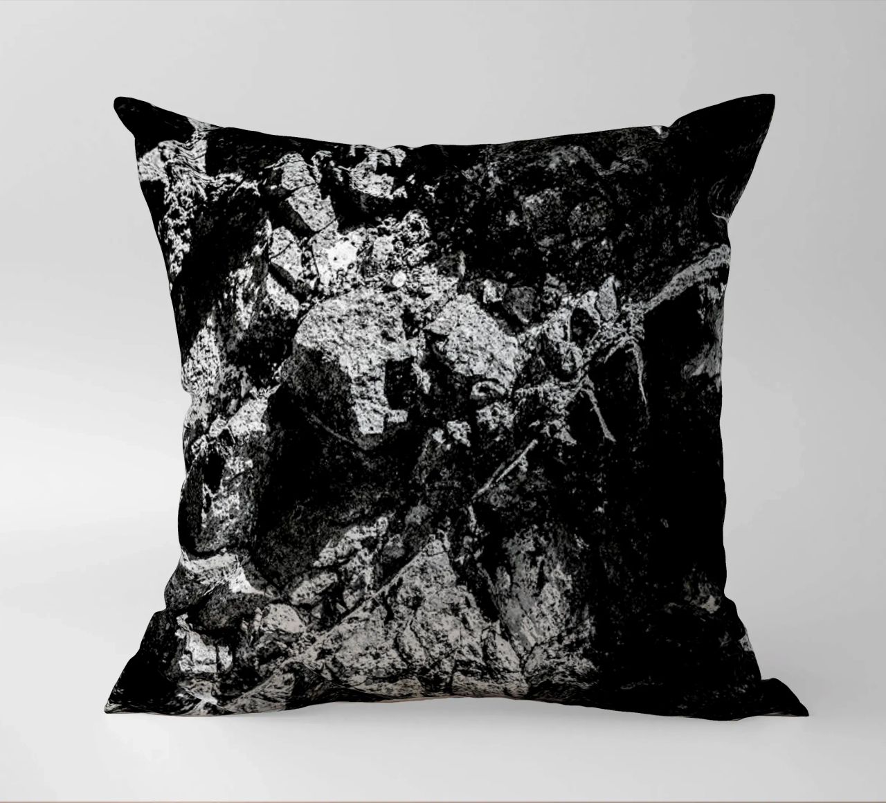 Rock Pattern 1 cuscino da Chris Abatzis