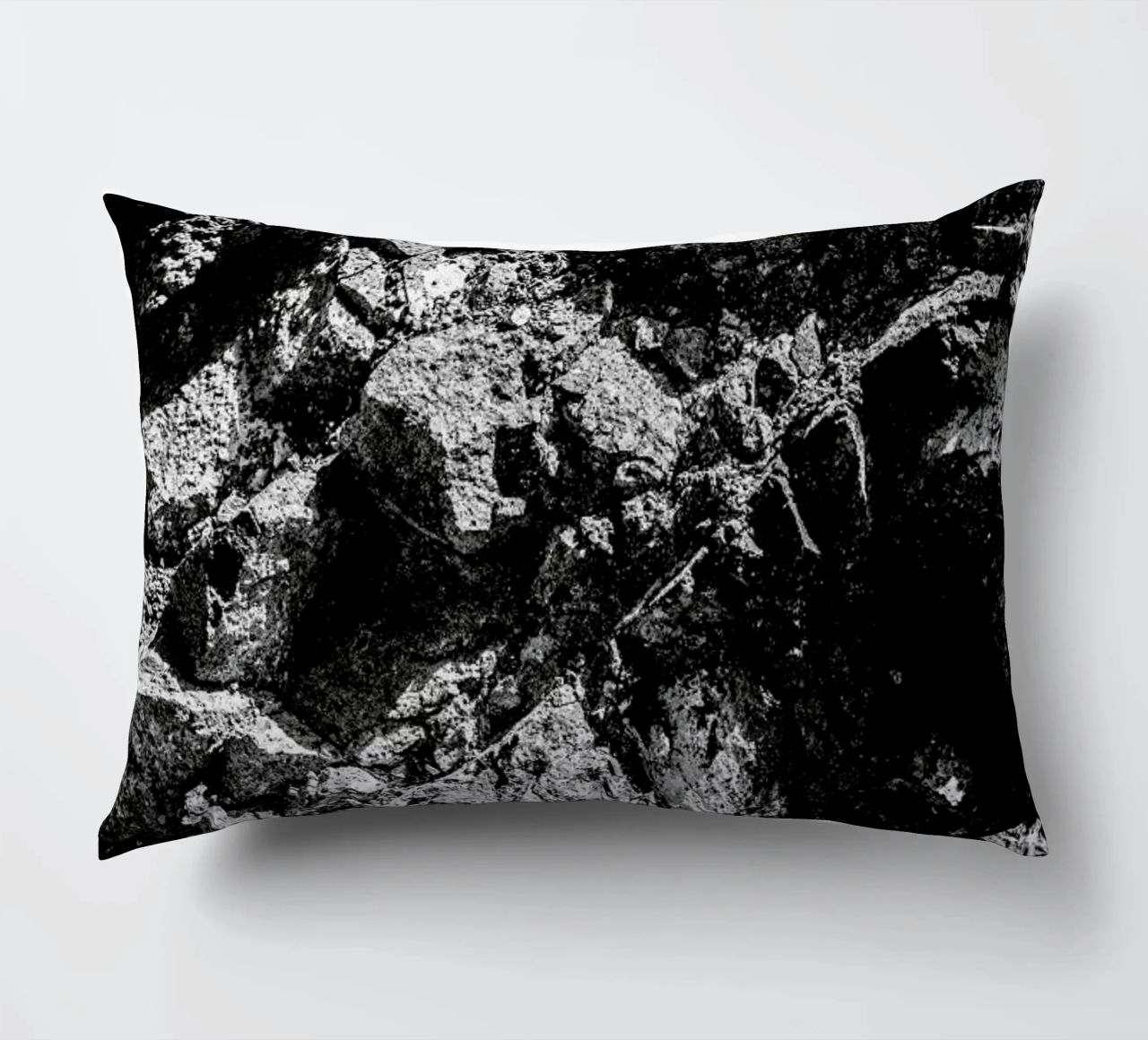 Rock Pattern 1 cuscino da Chris Abatzis