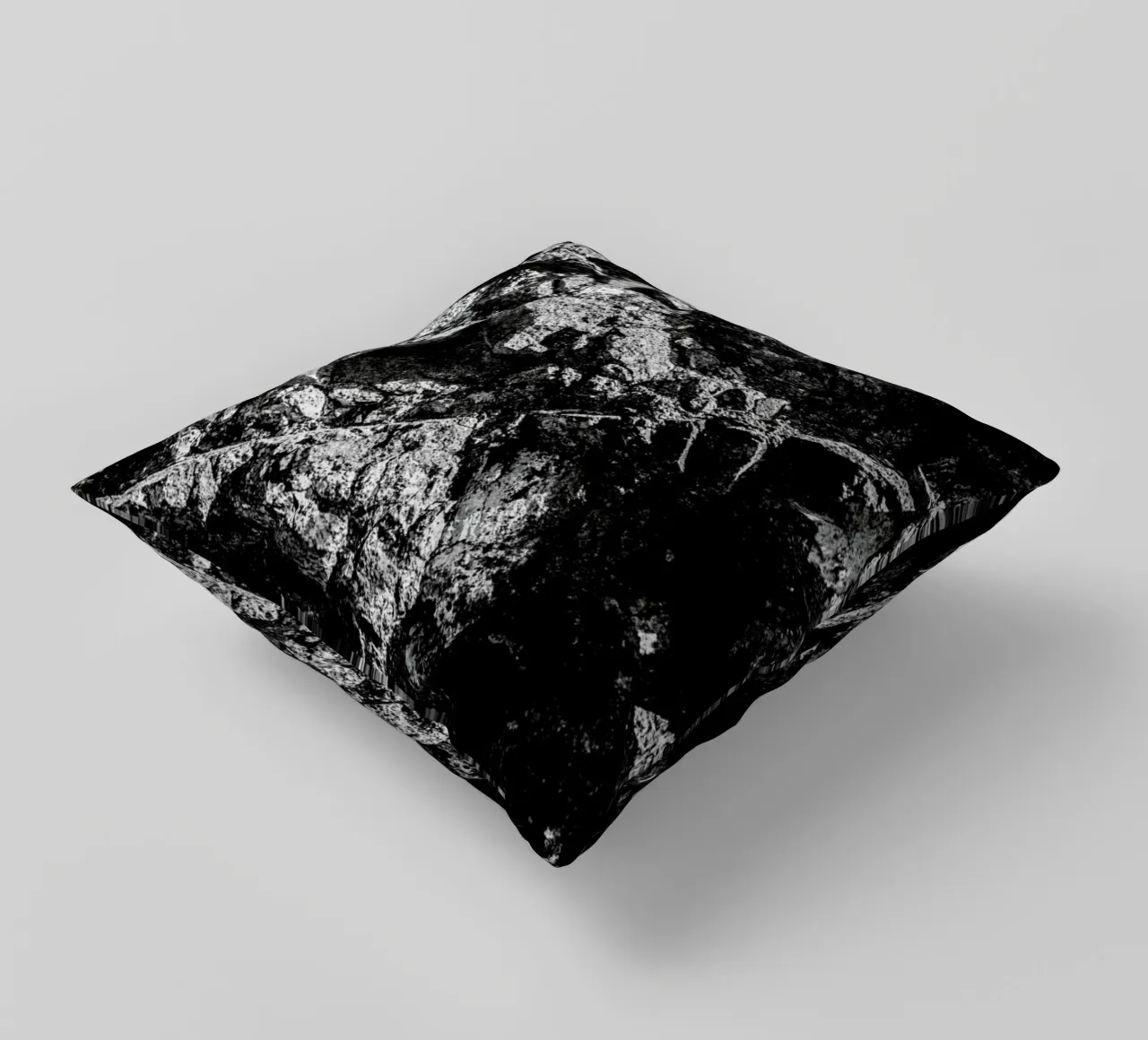 Rock Pattern 1 decorative cushion by Chris Abatzis