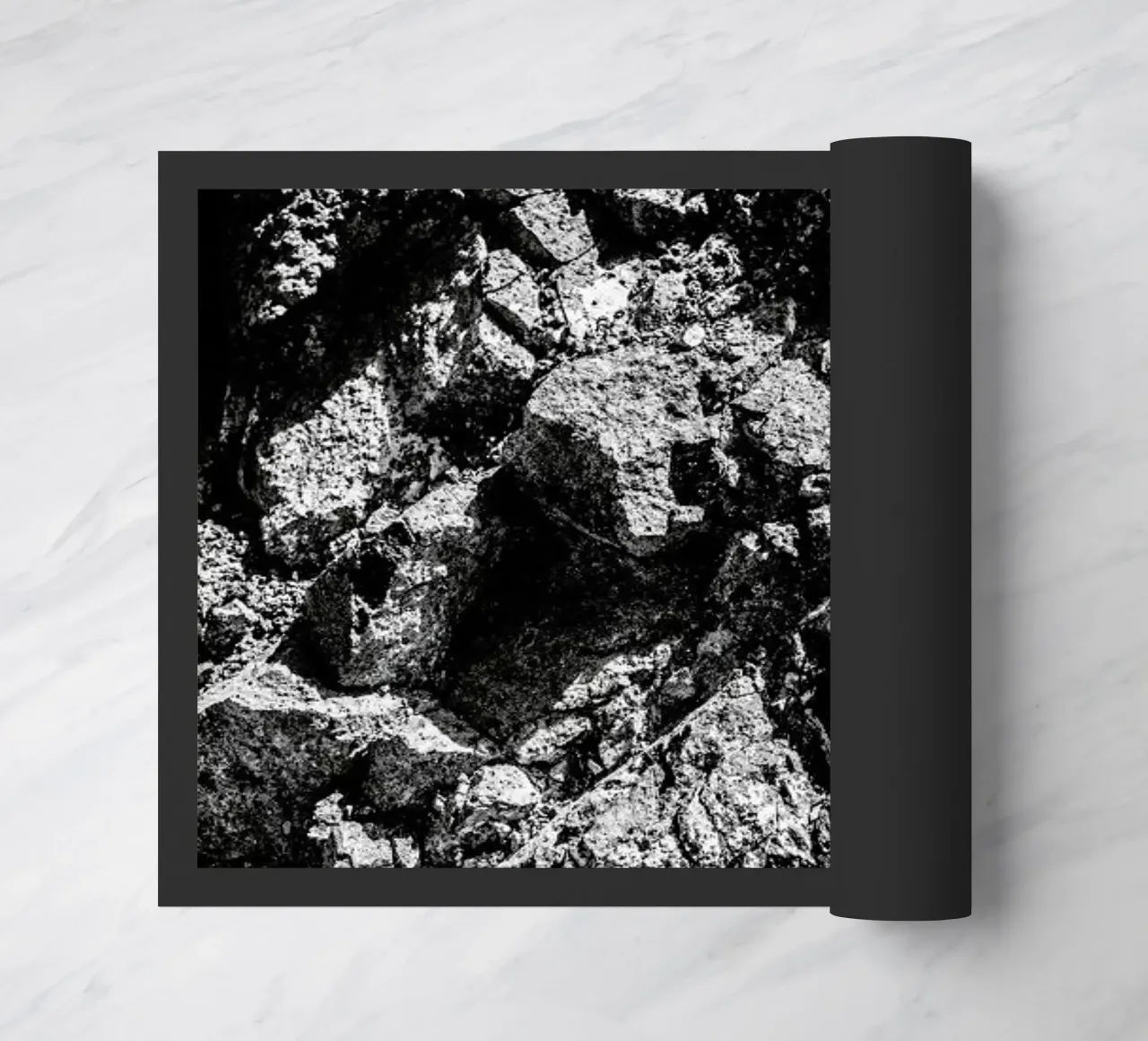 Rock Pattern 1 paillasson de Chris Abatzis