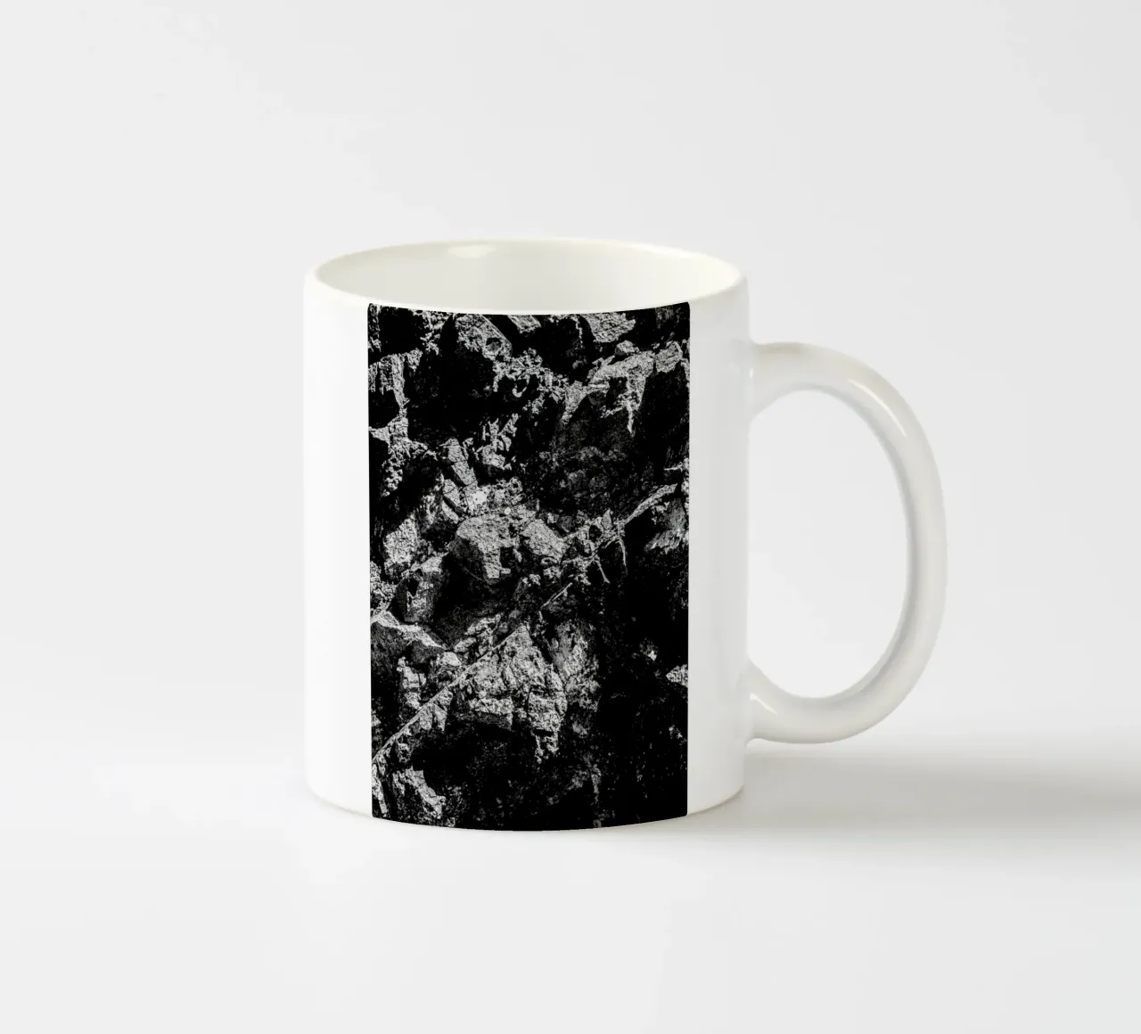Rock Pattern 1 taza de cerámica de Chris Abatzis