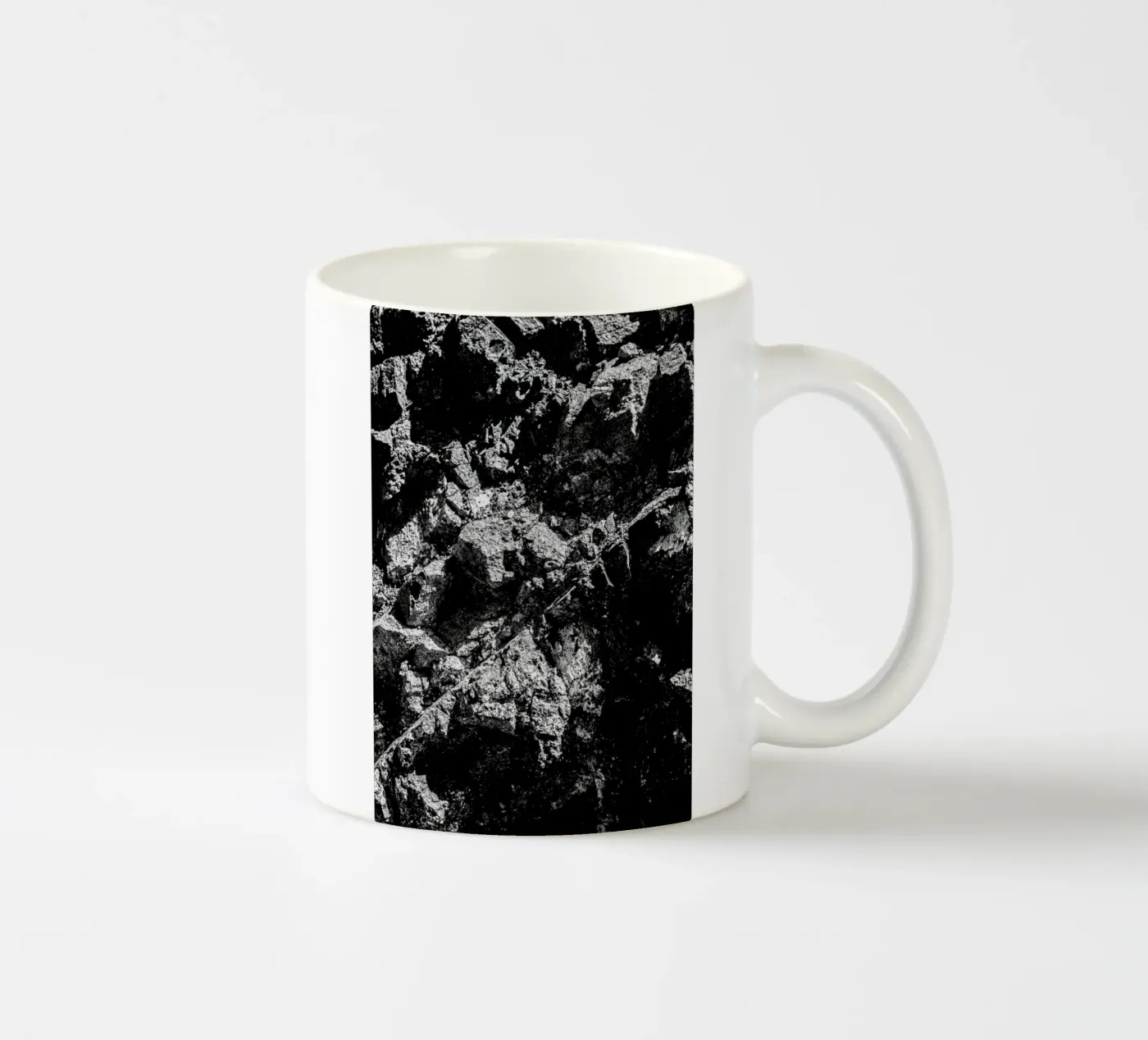 Rock Pattern 1 ceramic mug by Chris Abatzis