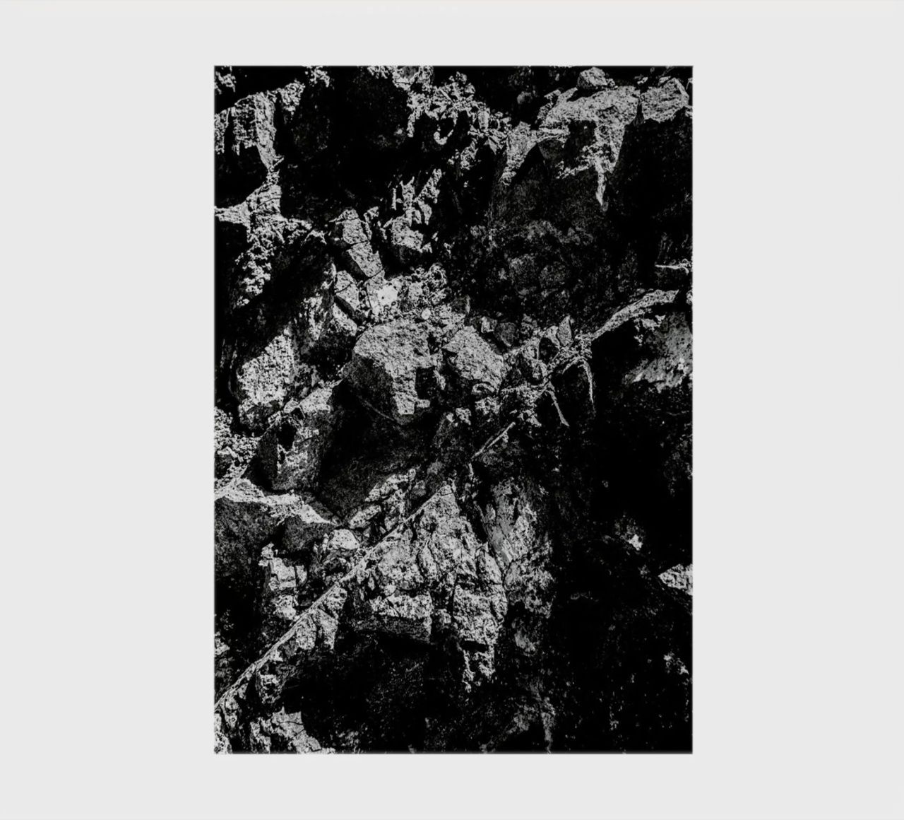 Rock Pattern 1 notebook by Chris Abatzis