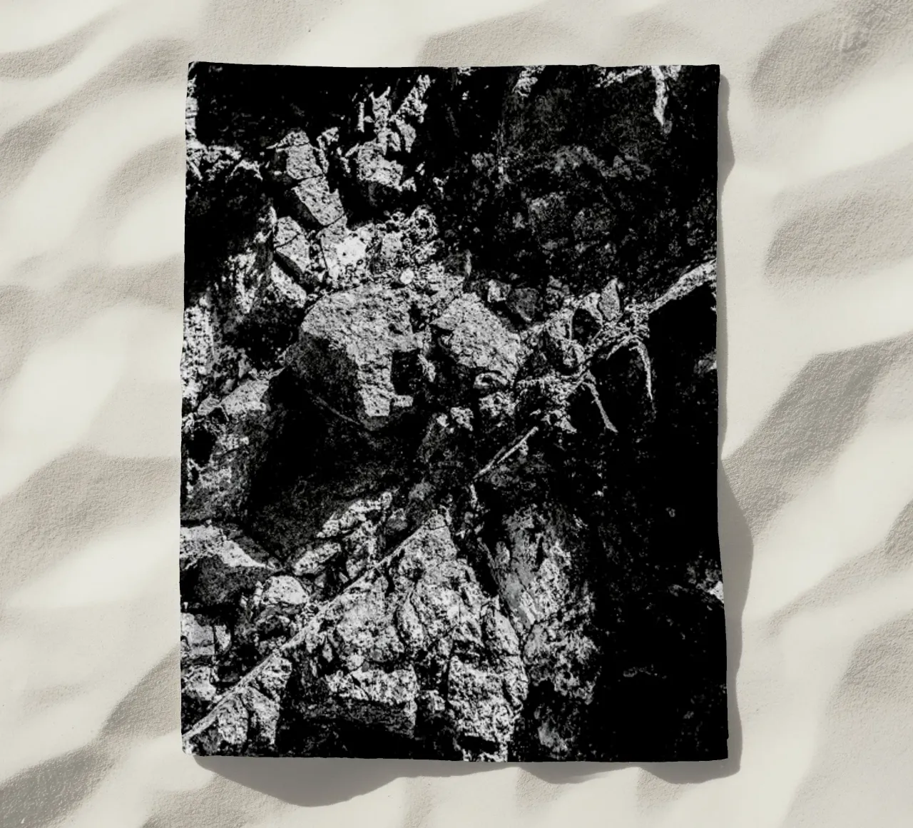 Rock Pattern 1 telo mare da Chris Abatzis