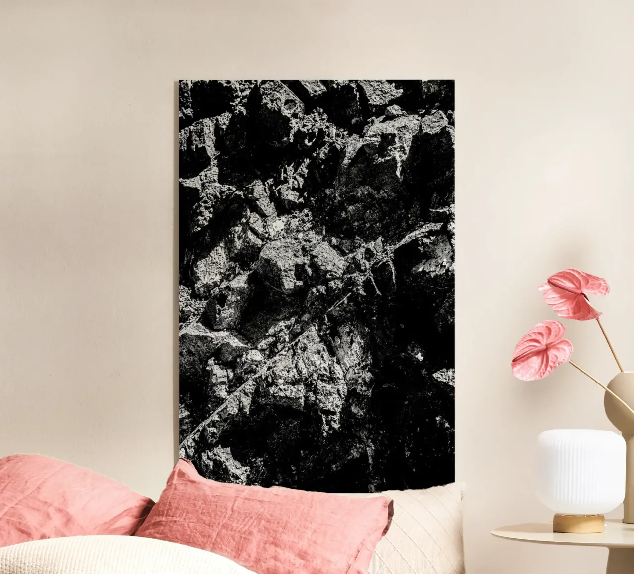 Rock Pattern 1 plexiglass da Chris Abatzis