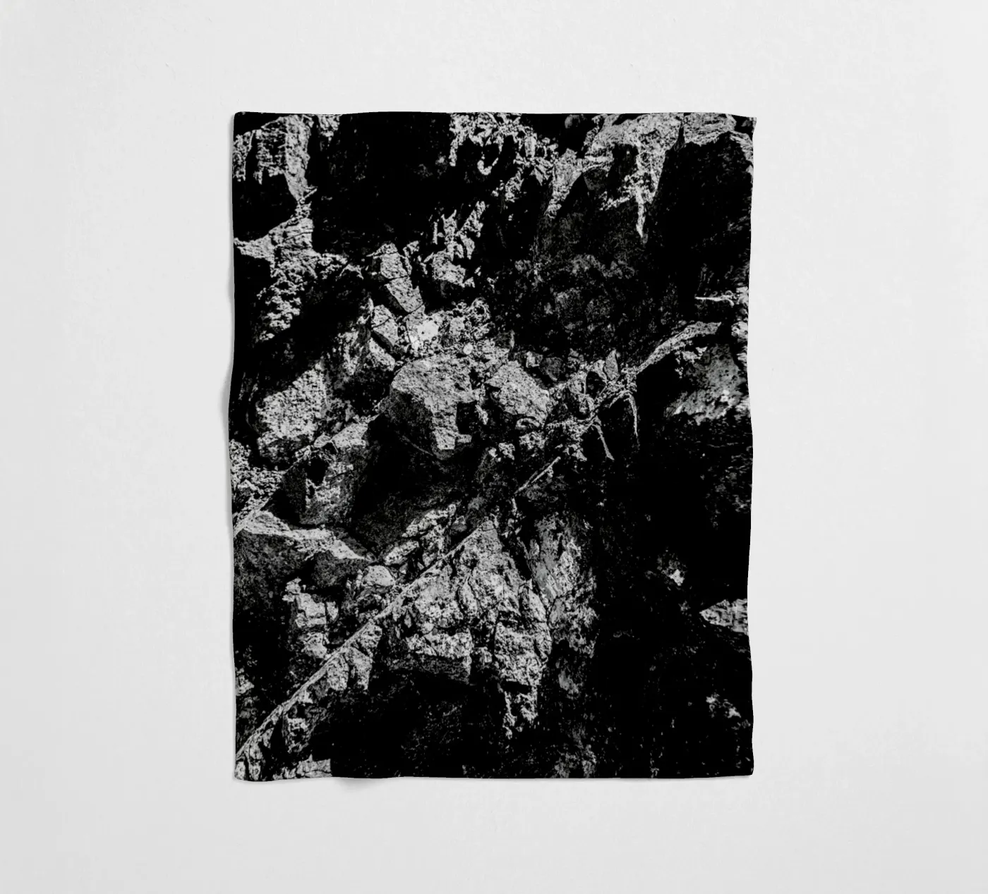 Rock Pattern 1 fleecedeken van Chris Abatzis