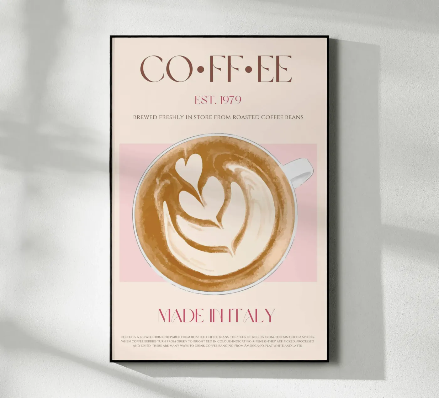 Coffee Print Acryl-Glas von KOKRPrints