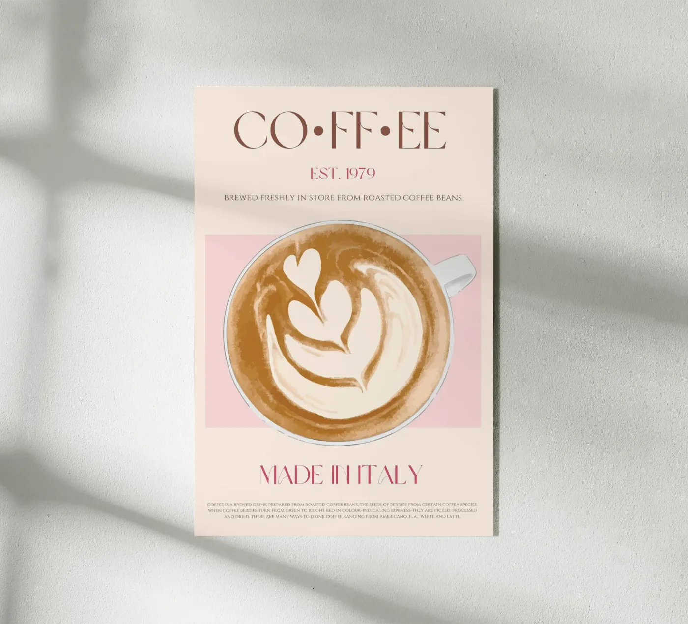 Coffee Print Acryl-Glas von KOKRPrints