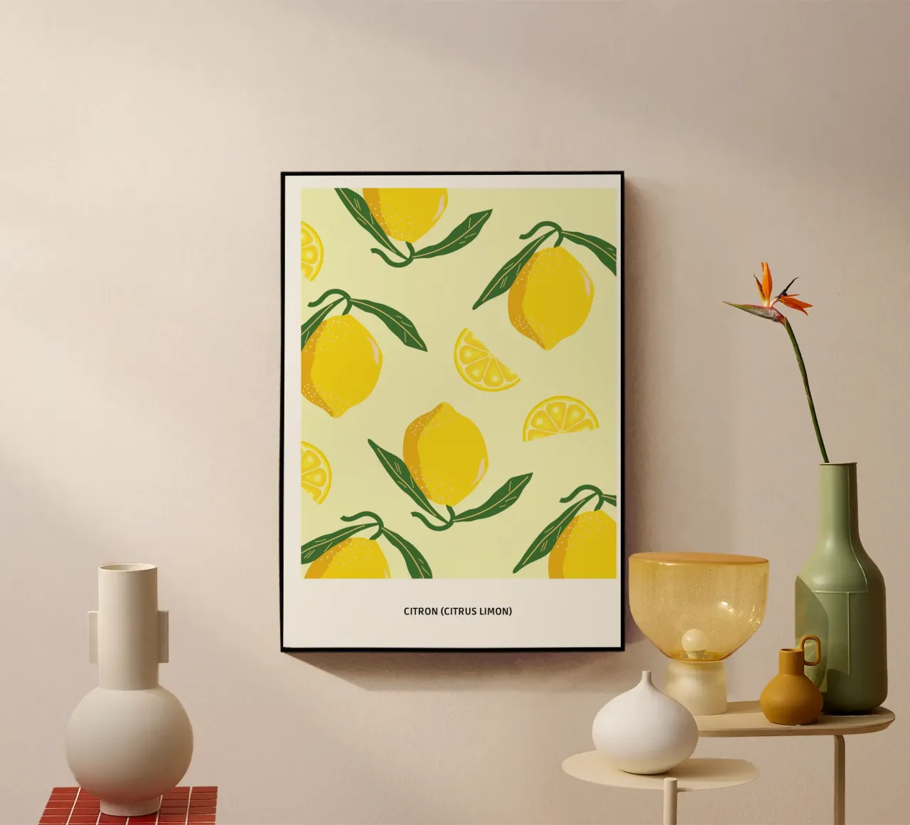 Citrus limon plexiglass da Idées & Création