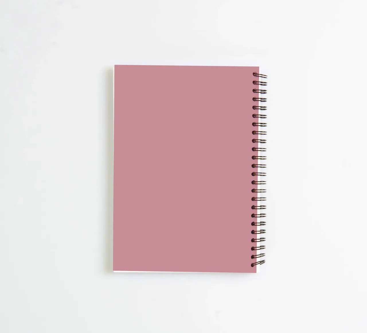silhouette of a girl reading a book in the yard spiral notebook by serinae