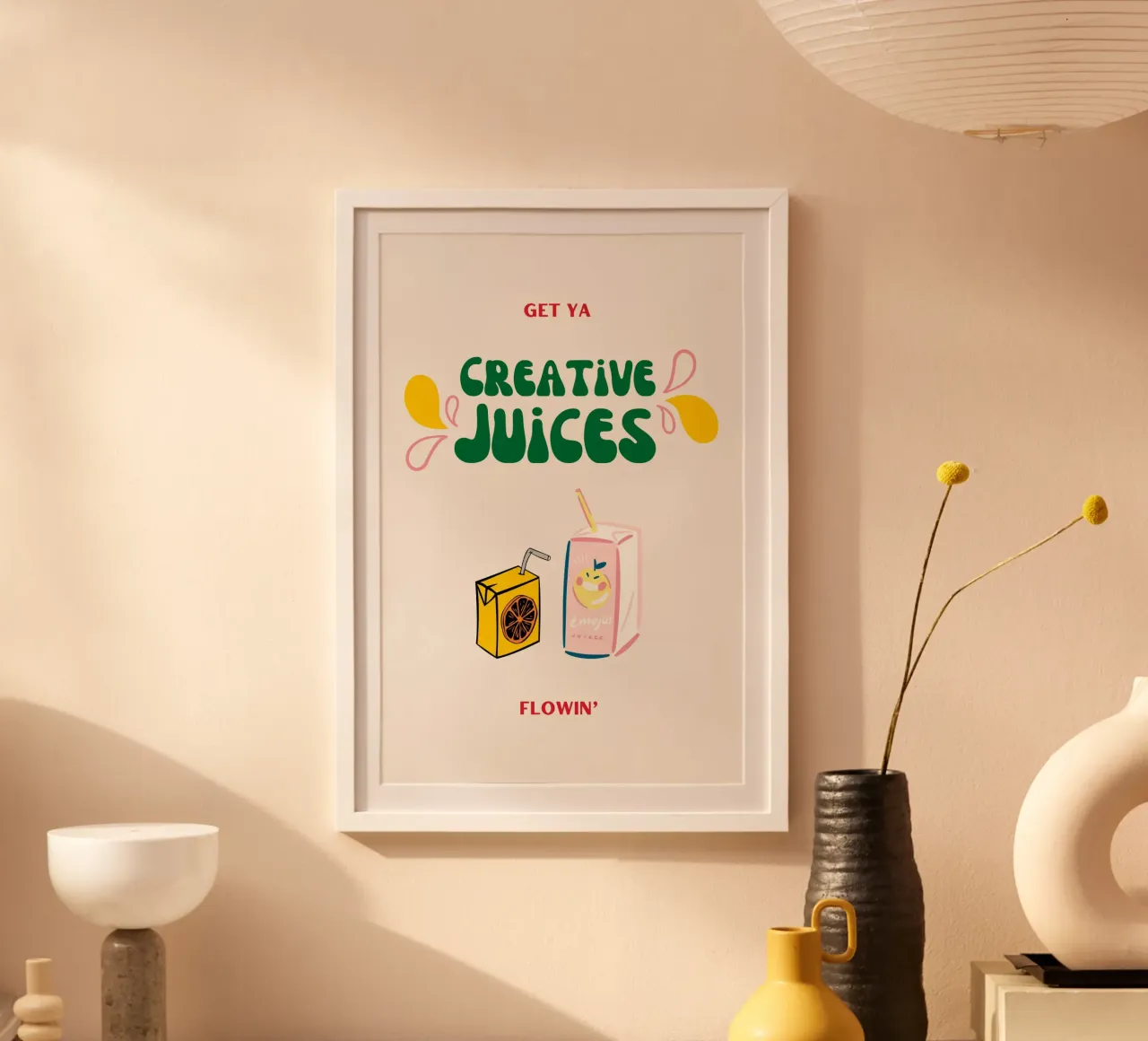 Stampa per far fluire le tue energie creative poster da KOKRPrints