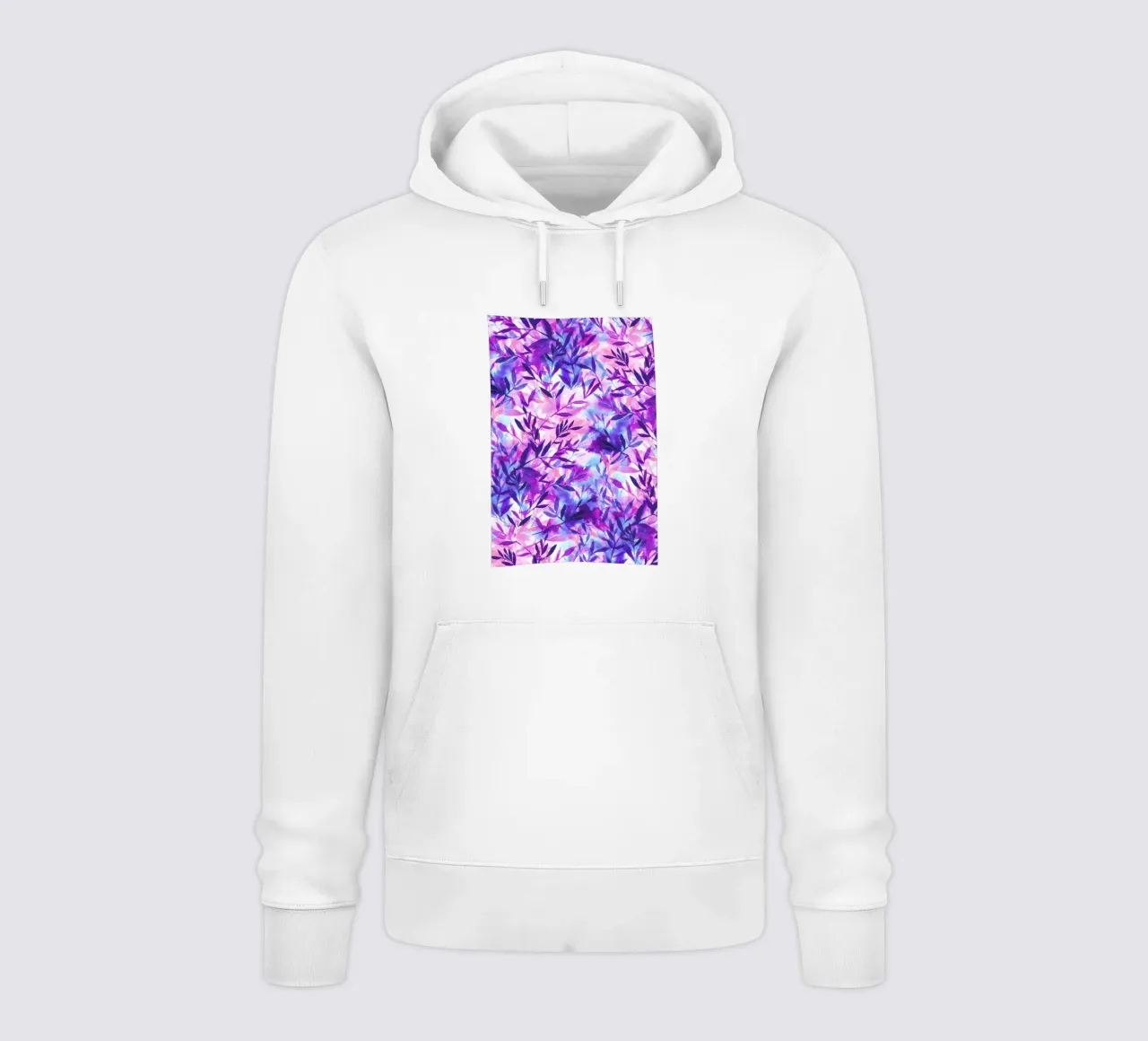 Changes Purple felpa con cappuccio da Jacqueline Maldonado