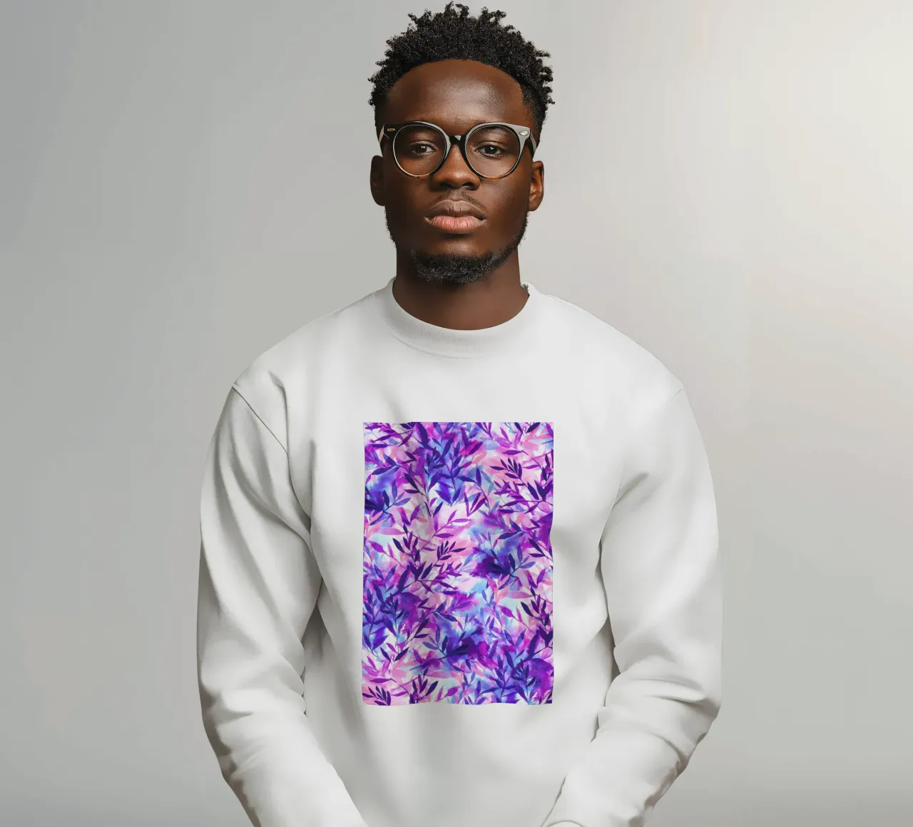 Changes Purple felpa da Jacqueline Maldonado