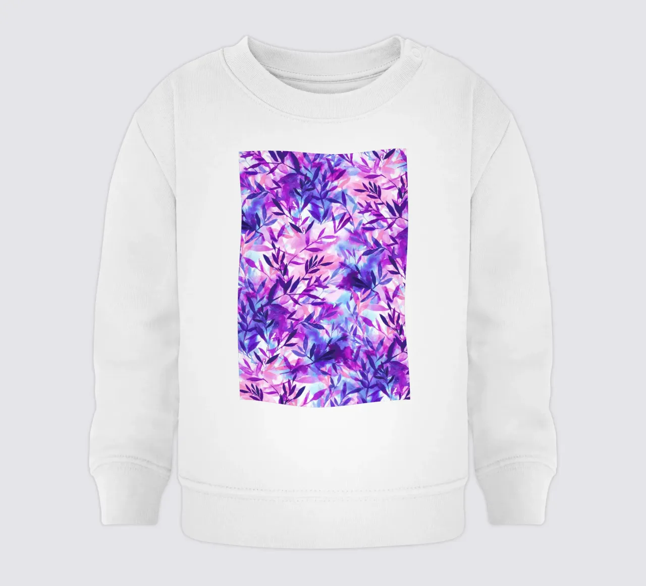 Changes Purple felpa neonato da Jacqueline Maldonado