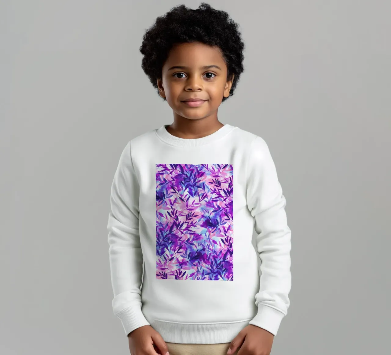 Changes Purple felpa bambino da Jacqueline Maldonado
