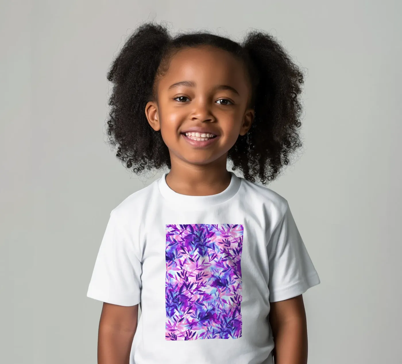 Changes Purple kids t-shirt by Jacqueline Maldonado