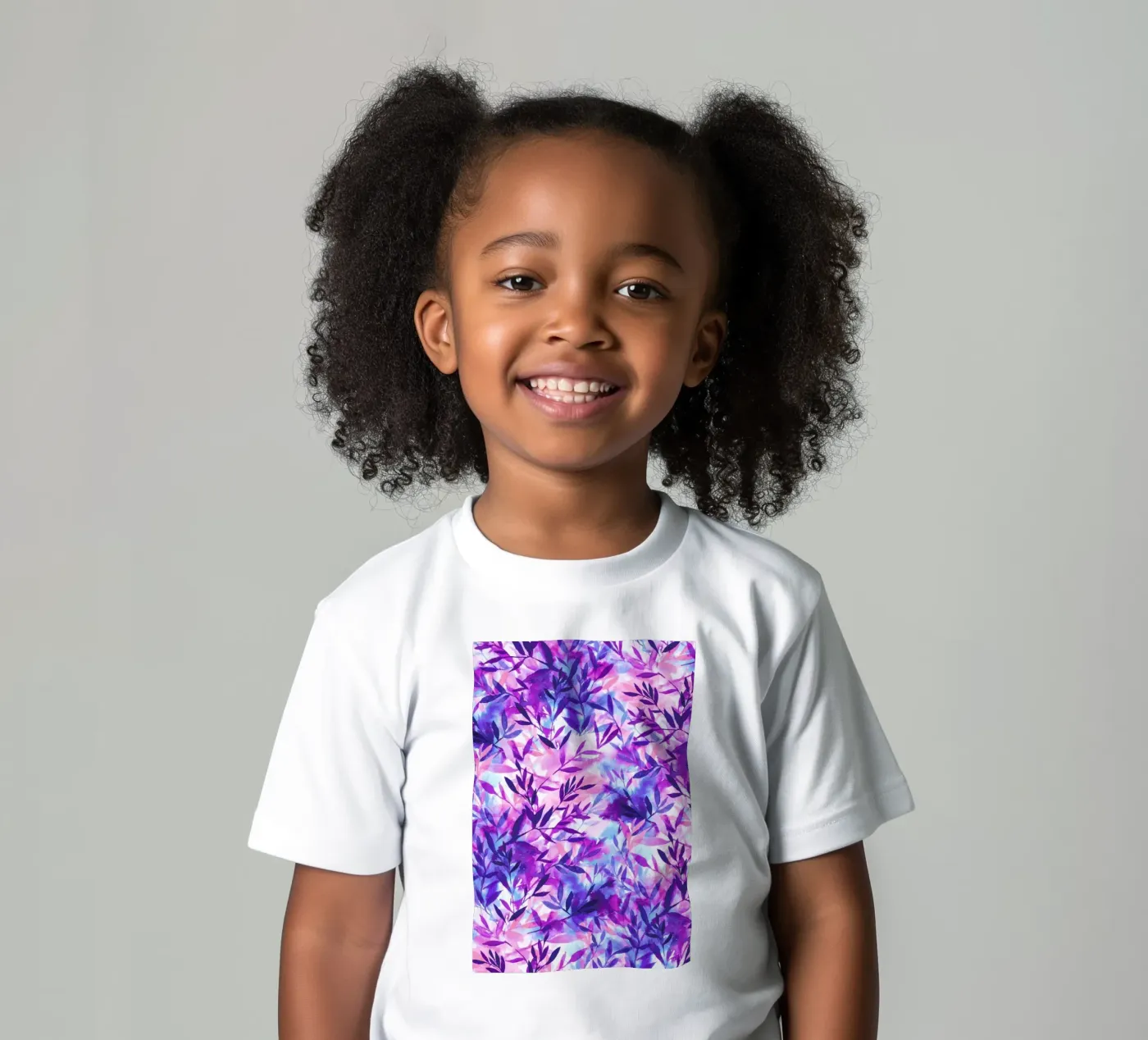 Changes Purple kids t-shirt by Jacqueline Maldonado