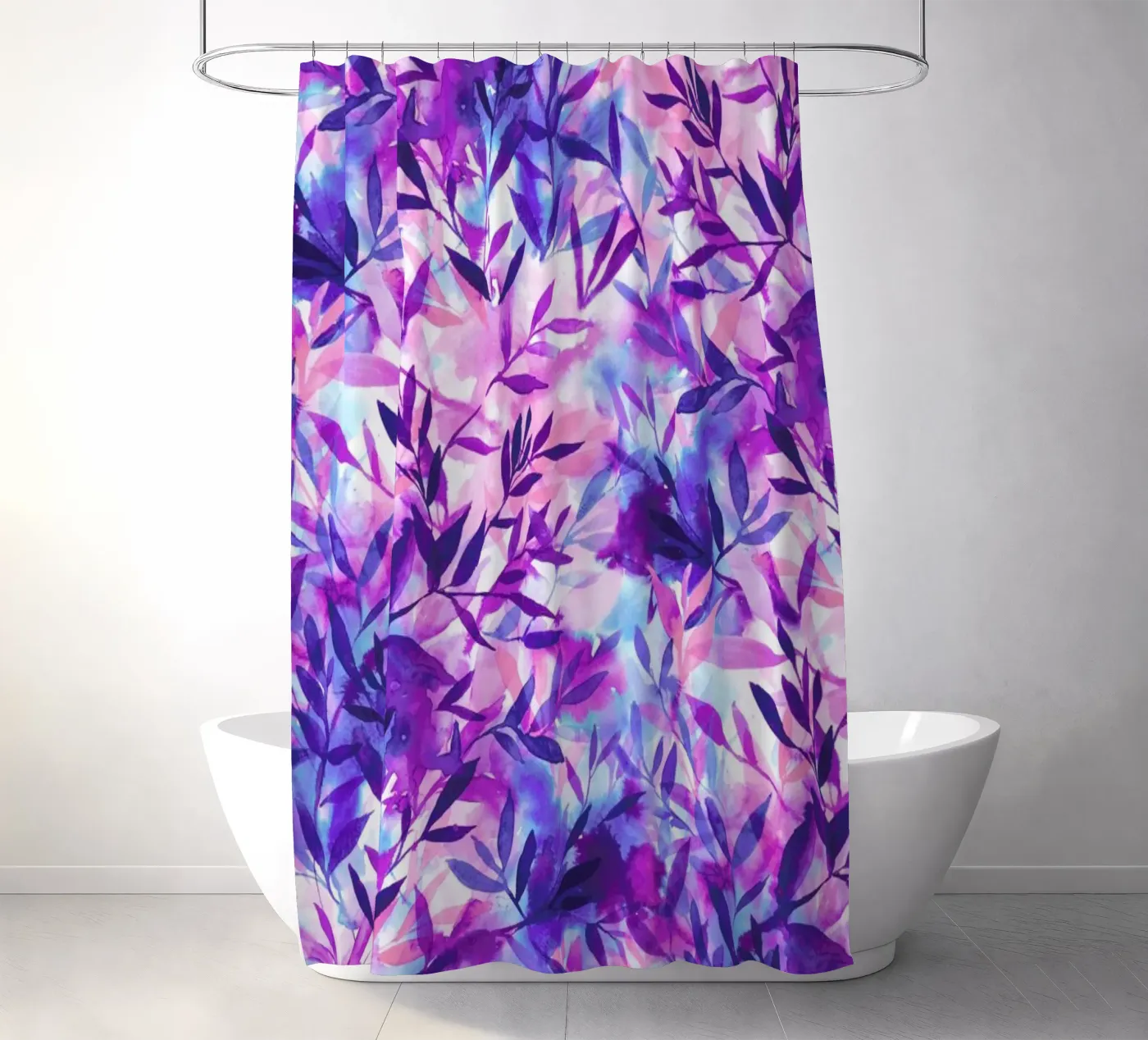 Changes Purple Duschvorhang von Jacqueline Maldonado